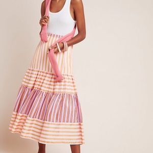 Anthropologie Dolan Stripped Frida Maxi Skirt